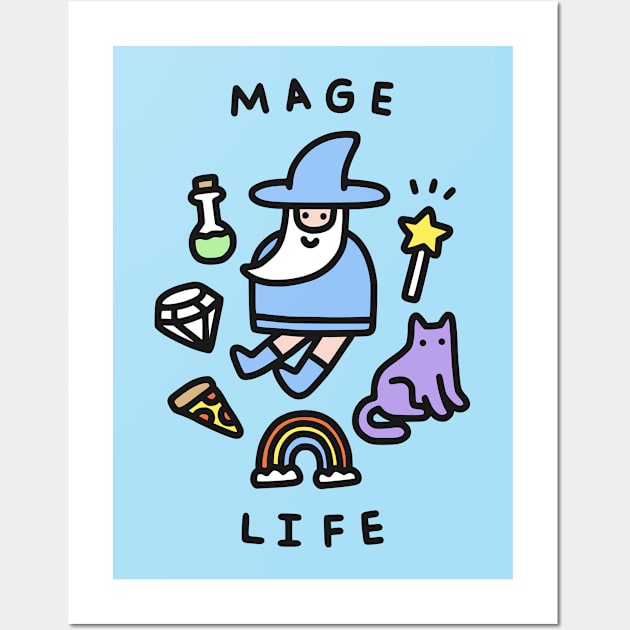 Mage Life Wall Art by obinsun